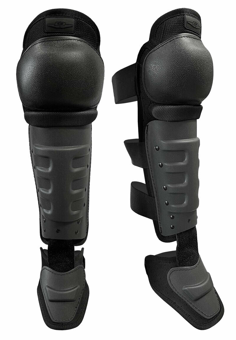 Damascus Hard Shell Knee/Shin Guards W/ NON-SLIP KNEE CAPS