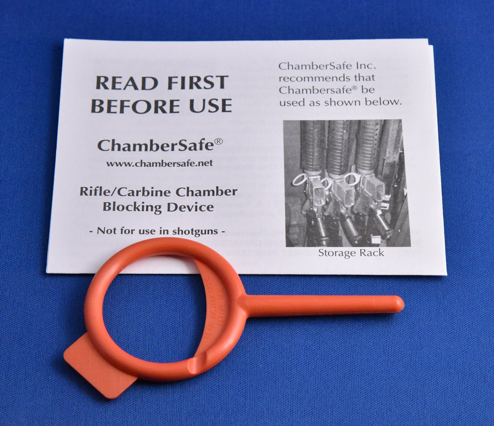 Chambersafe Gun Chamber Blocking Device