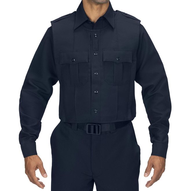 blauer outer vest shirt