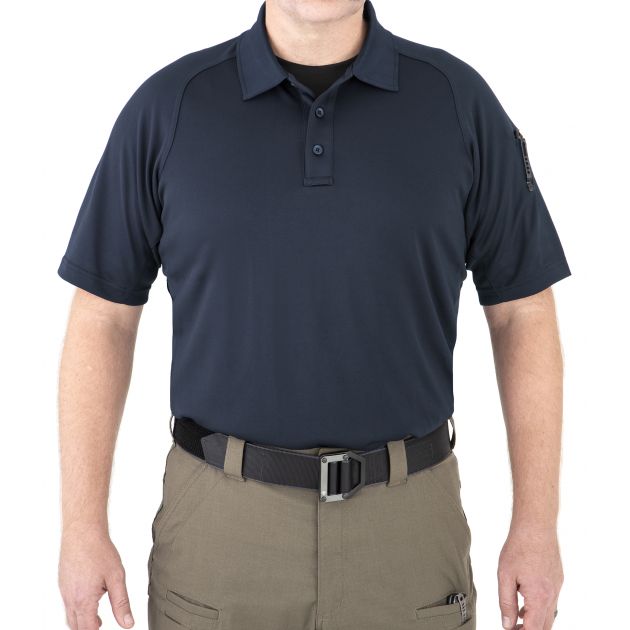 oherron.com: First Tactical Men's Performance Short Sleeve Polo Navy
