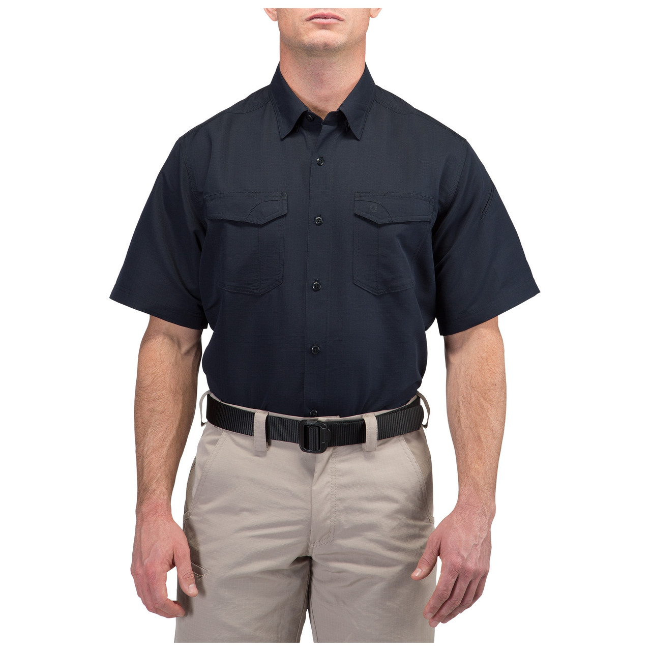 oherron.com: 5.11 Fast-Tac Men's Short Sleeve Shirt Navy