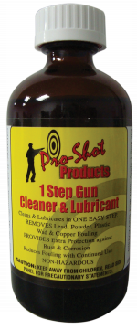 PRO-SHOT 8 oz. Bottle of 1-Step Cleaner, Lubricant, and Protectant