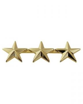3 Stars 5/8 Triple Gold Smooth