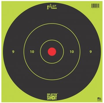 Pro-Shot 12" Splatter Shot Green Bullseye Target 5-Pack