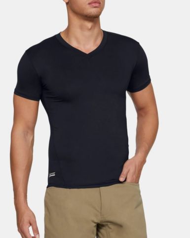 Under Armour - Tactical HeatGear Compression V-Neck Short Sleeve T-Shirt