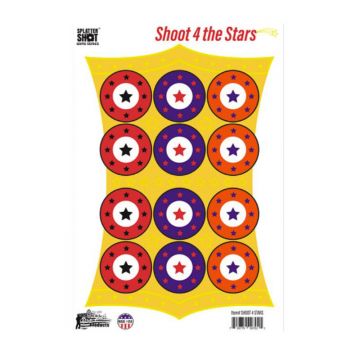 Pro-Shot Splatter Shot Game Series 12X18 Shoot for the Stars Target