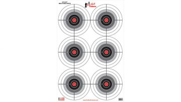 Pro-Shot 23X35 6" Bulls Eye Targets 5-Pack