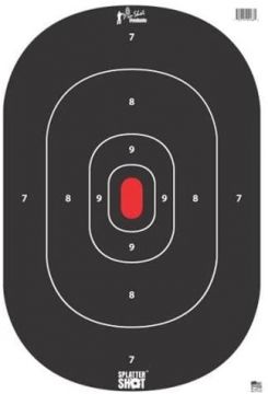 Pro-Shot 12X18 Splatter Shot Silhouette Insert Target 8-Pack