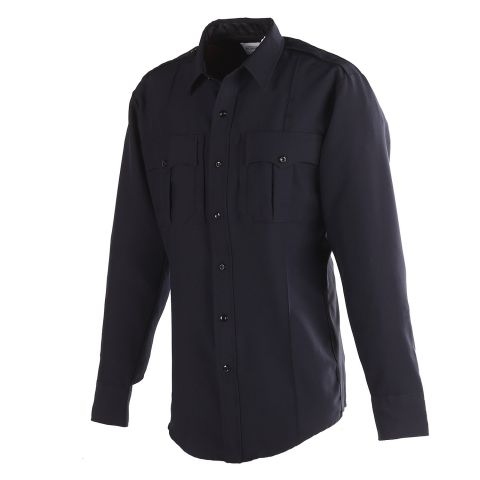 polyester dress shirts Polyester Long Sleeve Dress Shirts for Women White Leisure Lapel Work Womens Casual V Neck Collared Office Blouses Tops With Pocket L