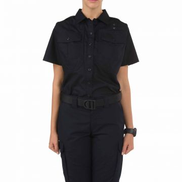 5.11 Taclite PDU Class B Women's Short Sleeve Shirt Navy