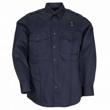 5.11 Taclite PDU Class B Men's Long Sleeve Shirt Navy