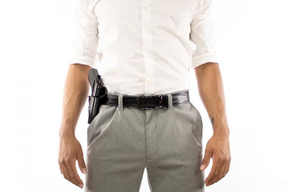 Nexbelt Bond Carbon Black EDC Gun Belt