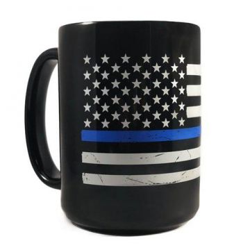 Thin Blue Line Mug 11oz