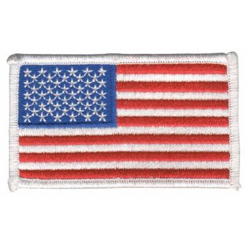 Hero's Pride USA Flag - White