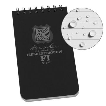 The Rite In The Rain Field Interview Notebook