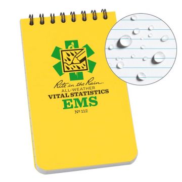 The Rite In The Rain EMS Vitals Stats Notebook