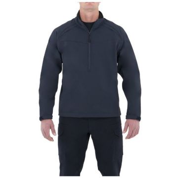 First Tactical Men's Tactix Softshell Pullover Navy