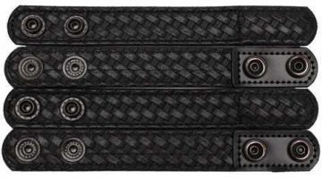 Bianchi 7906 Elite Belt Keeper, 1", Pack Of 4 BW HDN