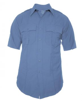 Elbeco DutyMaxx™ Short Sleeve Poly/Rayon Stretch Shirts Medium Blue