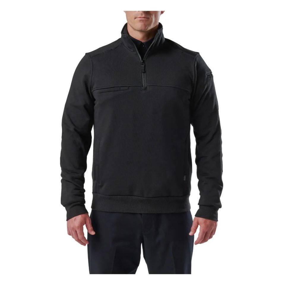 oherron.com: 5.11 Job Shirt 1/4 Zip 2.0 Black