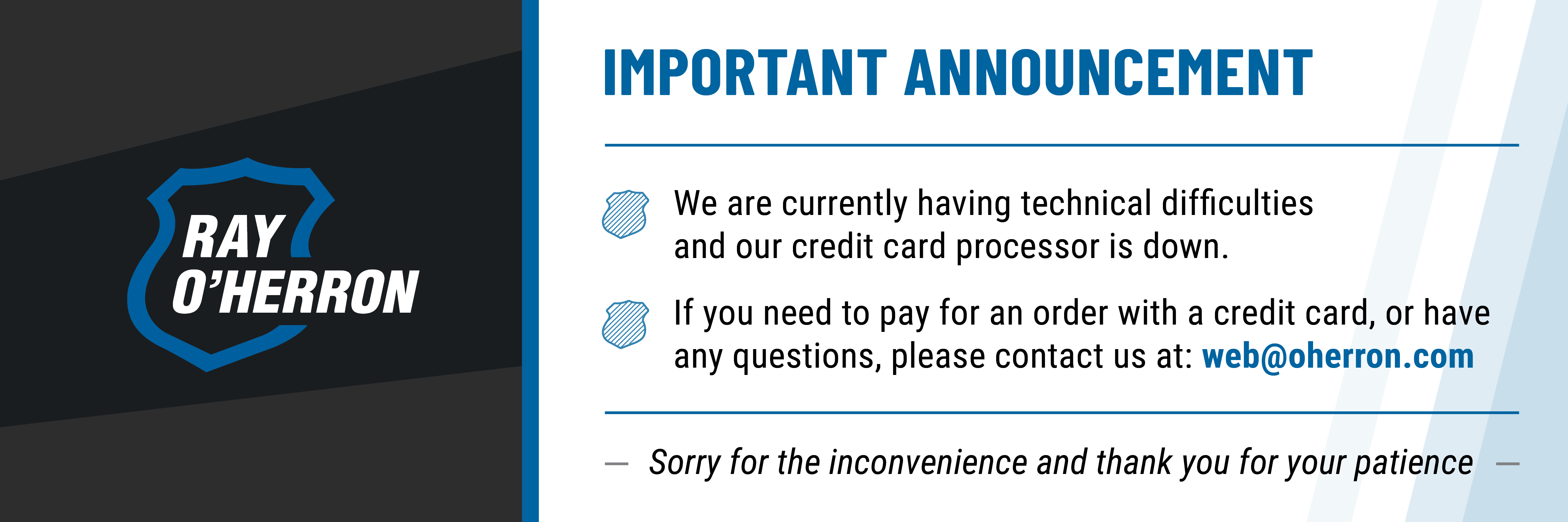 important announcement