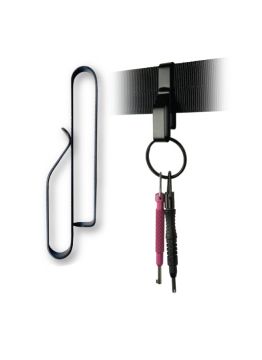 Zak Tool Low Profile Key Ring Holder Black 2 Pack