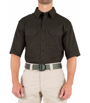 First Tactical V2 Men's Short Sleeve Shirt Kodiak Brown