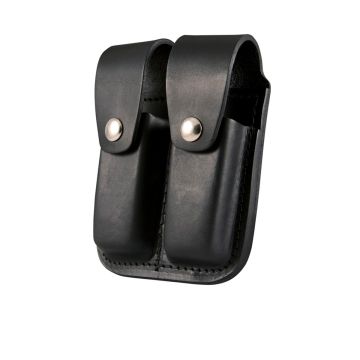 Boston Leather, 5601 - Regular, Double Clip, Double Stack Magazine Holder - 9MM, .40 cal