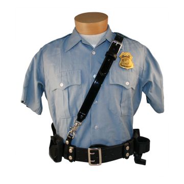 Boston Leather, 6511 - Sam Browne Shoulder Strap w/ D-Rings