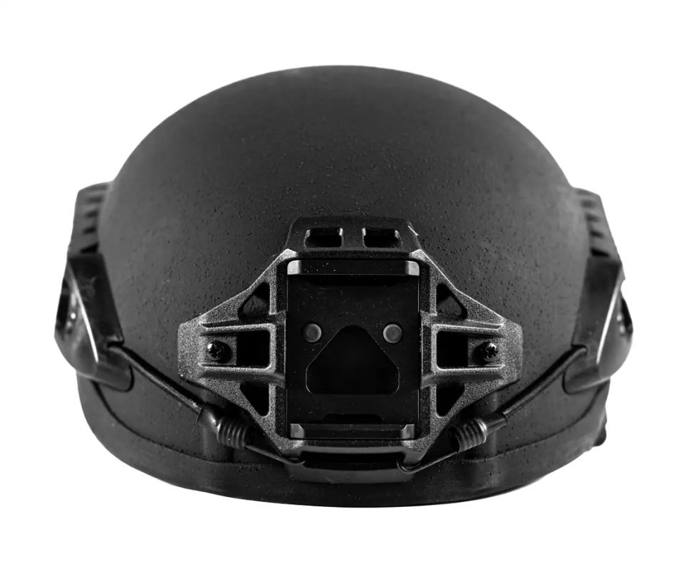 Avon F90 Ballistic Helmet, Black, Hi-Cut With Cam Fit & Epic Air Fit Pad,  XL,