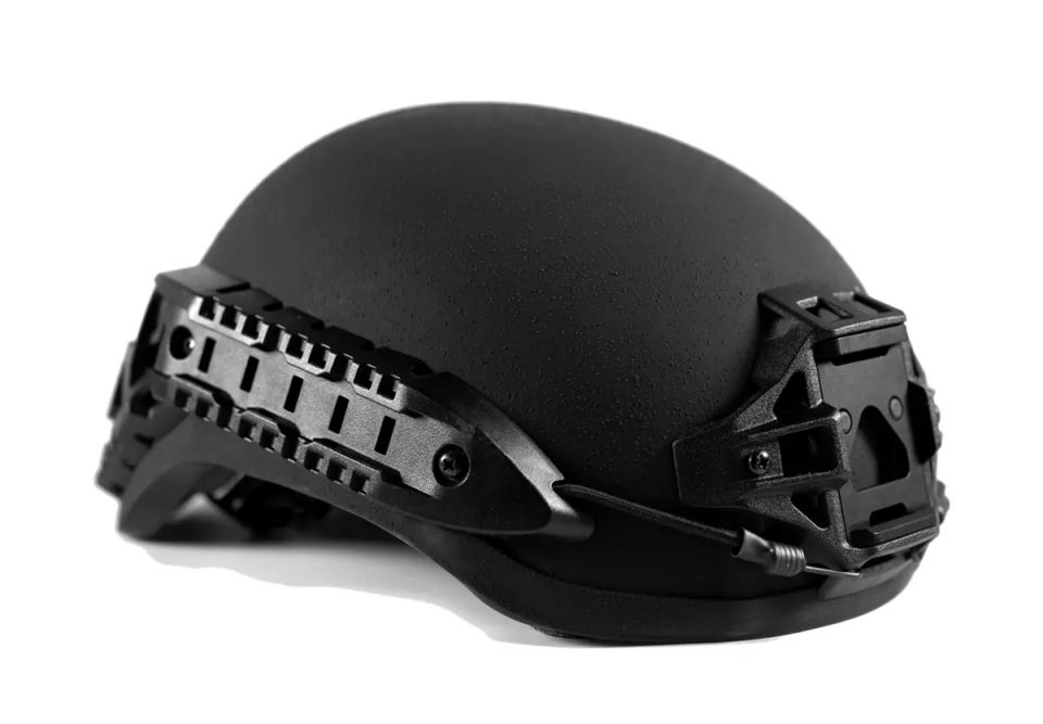 Avon F90 Ballistic Helmet, Black, Hi-Cut, XL, NVG, No Through