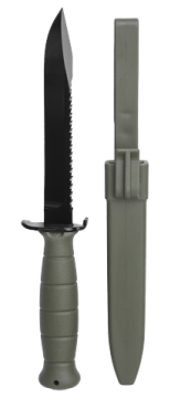 Glock FIELD KNIFE w/ SAW 6.5" + SHEATH BFG Survival Tactical