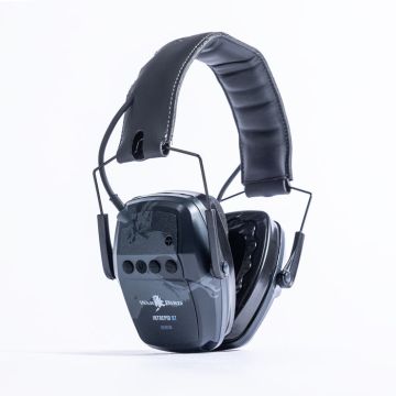 War Bird Intrepid Ear Protection Black Rechargeable & Bluetooth