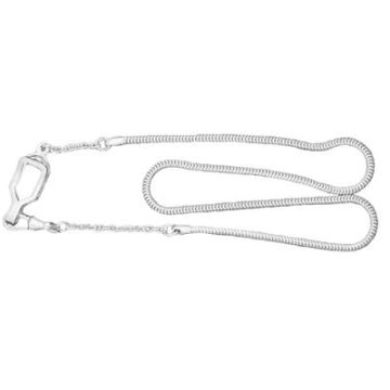 Premier Snake Chain Epaulet Hook Whistle Silver