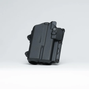 ALIEN GEAR, RAPID FORCE LEVEL II DUTY HOLSTER- LOCKING BELT SLIDE- GLOCK- COMPACT LIGHT- NO AXON