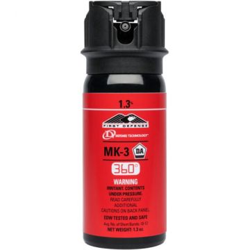 Defense Technology 56531 First Defense 360 Gel Delivery (MK-3) Pepper Spray 1.3% OC, 1.3 Ounces