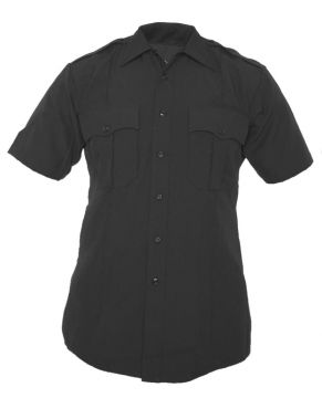 Elbeco TexTrop2 Short Sleeve Polyester Shirt Black