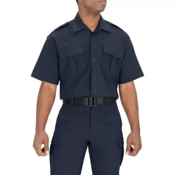 Blauer, Men's FLEXPRO Short Sleeve Navy Shirt