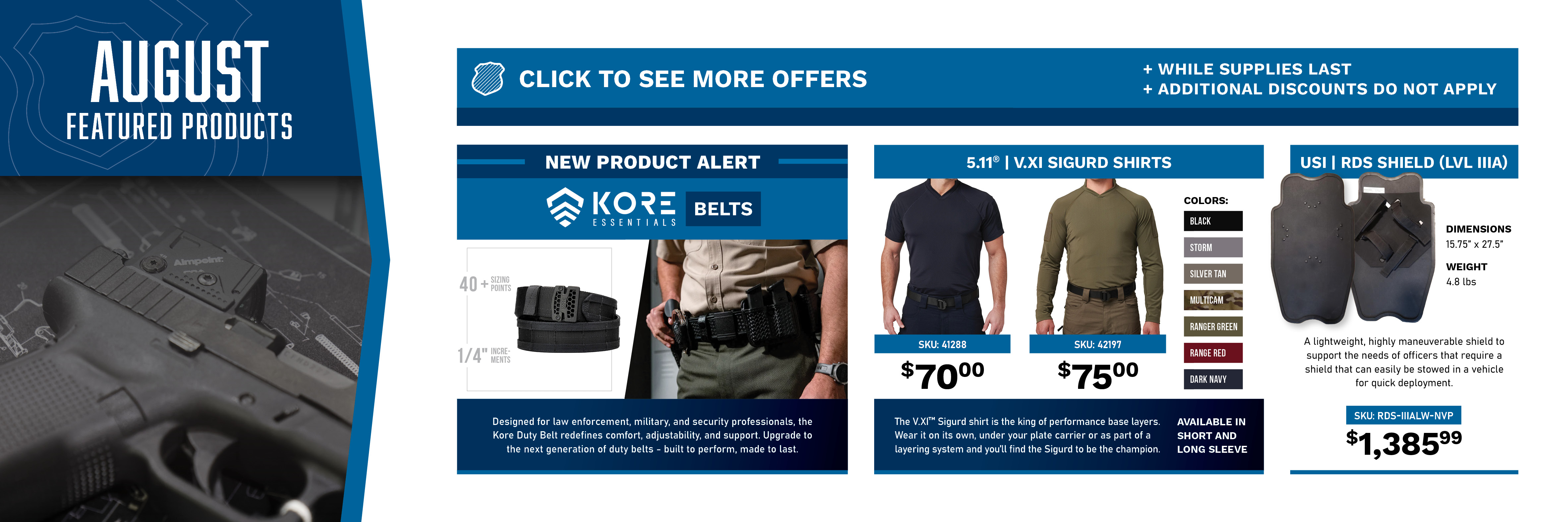 August 2026 Featured Products