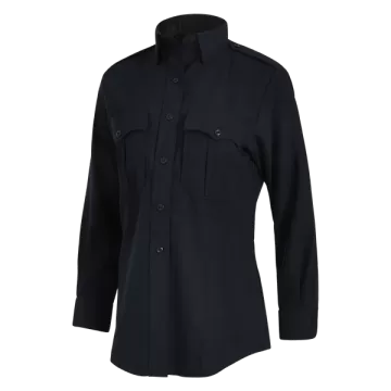 Flying Cross, Prime Flex Poly/Wool Women's Class A Long Sleeve Shirt, Navy