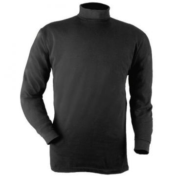 Blauer Turtleneck