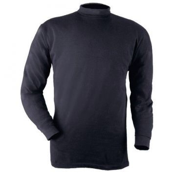 Blauer Mock Turtleneck