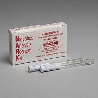 Drug Test Kit, Sirchie Nark Mayers Reagent (Narcotic Alkaloids)