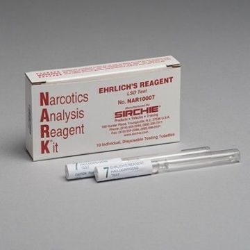 Drug Test Kit, Sirchie Nark Ehrlichs Reagent (Hallucinogens)