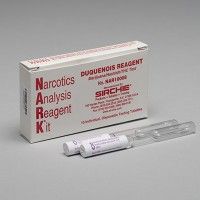 Drug Test Kit, Sirchie Nark Duquenois Reagent (Marijuana/Hashish/THC)