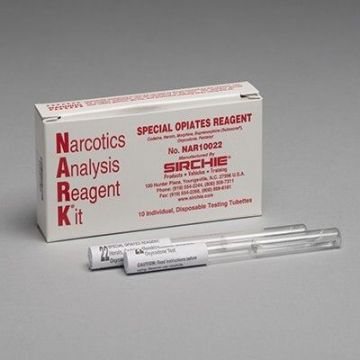 Drug Test Kit, Sirchie Nark Special Opiates Reagent (Codeine Heroin Oxycodone)