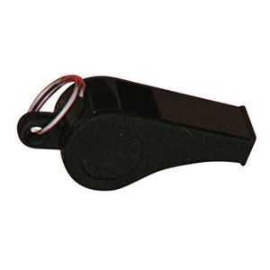 Premier Emblem Whistle Black Plastic