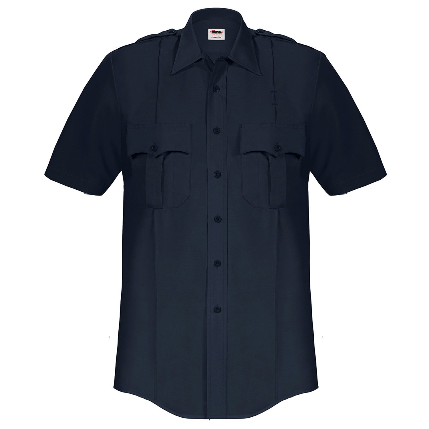 Elbeco Paragon Plus ™ Short Sleeve Poplin Shirt - Midnight Navy
