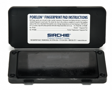 SIRCHIE PORELON FINGERPRINT PAD