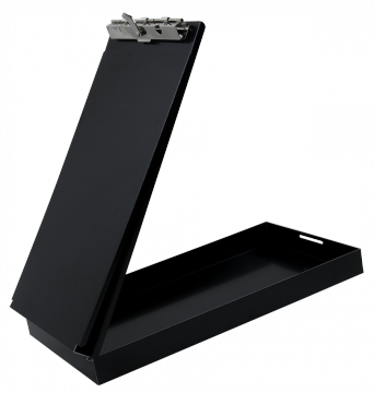 Saunders Manufacturing Traffic Citation Holder II - 6" x 11" Black